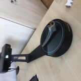 Teil auf Scanner-mittels Klebestreifen Position sichern